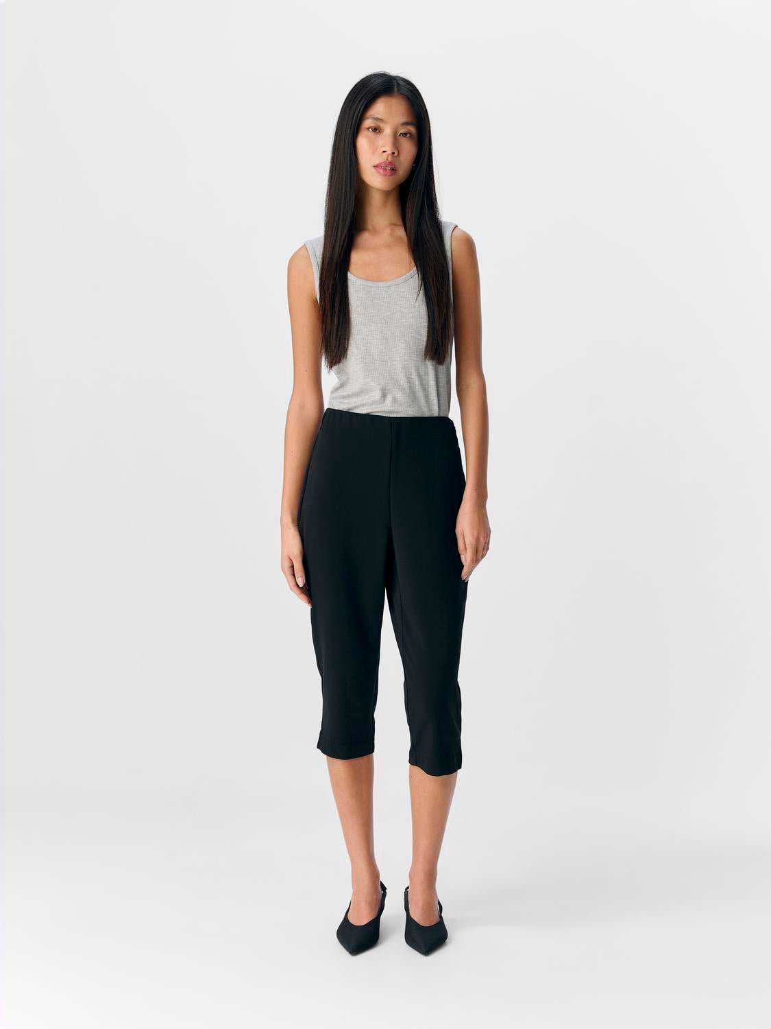 OBJLISA Trousers - Black - VERO MODA & VILA Bergvik